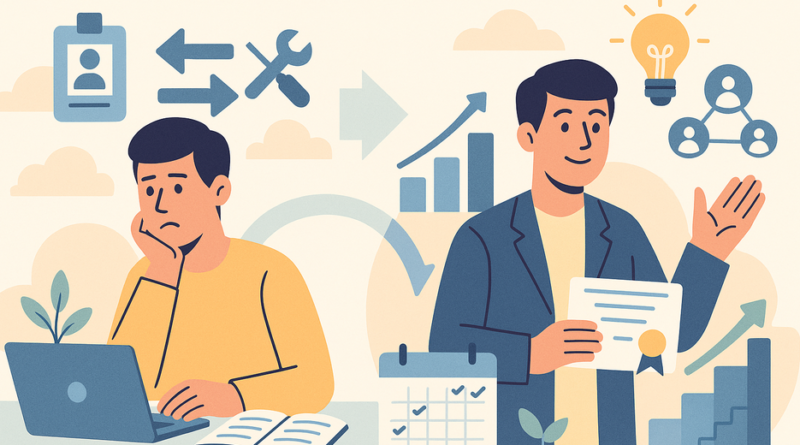 Como Fazer uma Transição de Carreira com Sucesso: Dicas Práticas para Recomeçar com Segurança